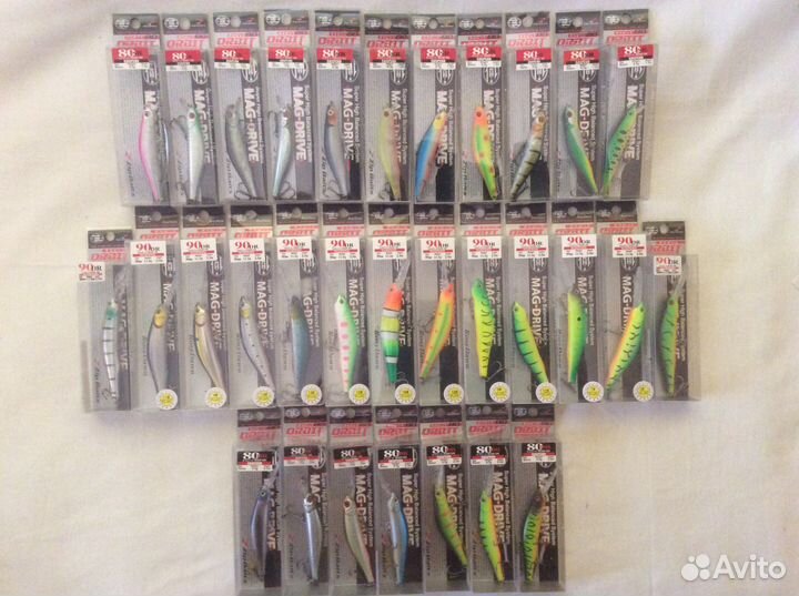 Воблеры известных брендов до 10 см
