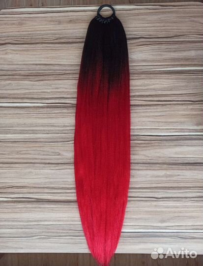 Афрорезинка, афрохвост, хвост на резинке