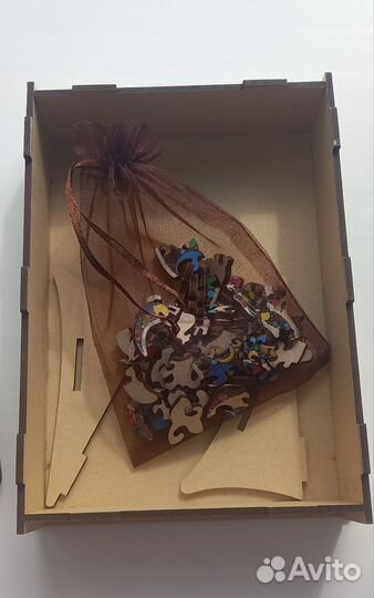 Деревянные пазлы