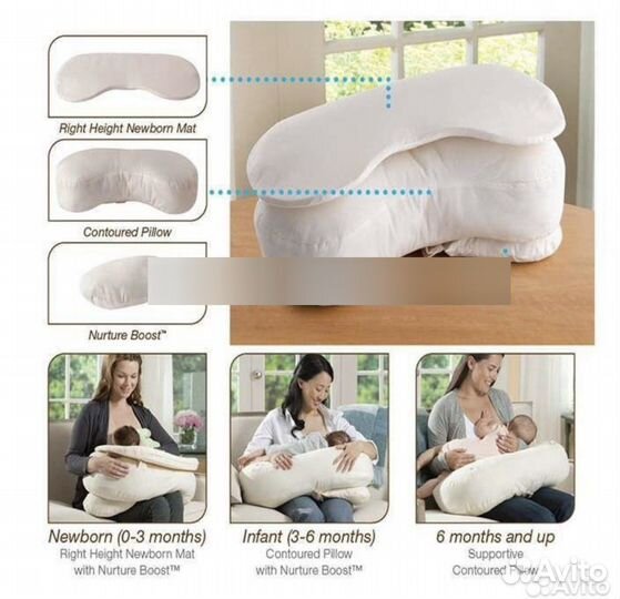 Подушка для кормления born free bliss