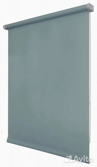 Рулонные шторы Плайн светло-голубой 200 см