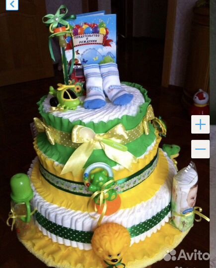 Торты из памперсов