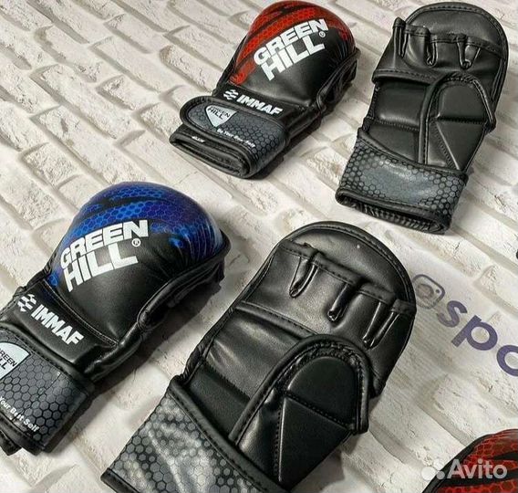 Перчатки green hill