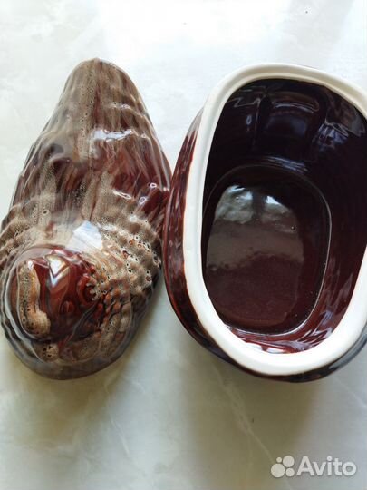 Жаровня керамическая СССР новая