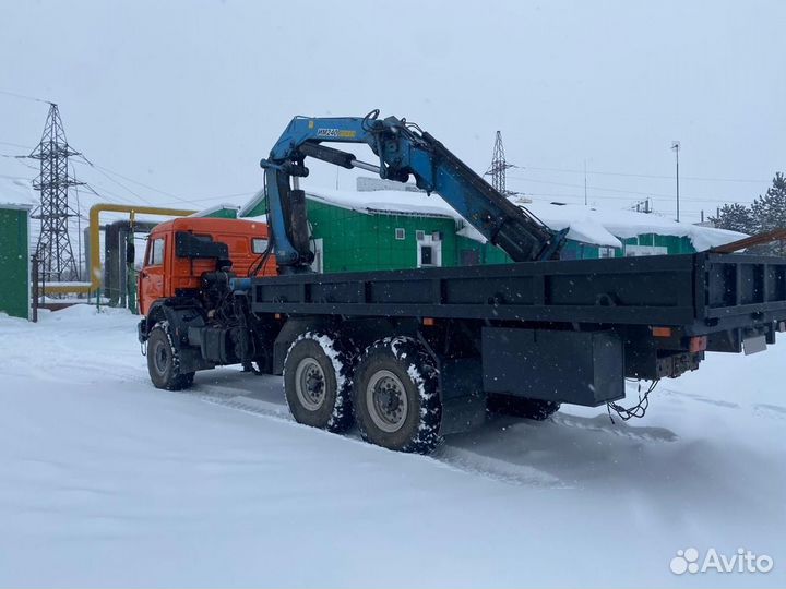 КАМАЗ 43118 с КМУ, 2011