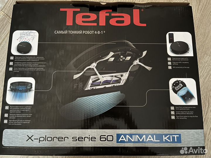 Робот-пылесос Tefal X-plorer Serie 60