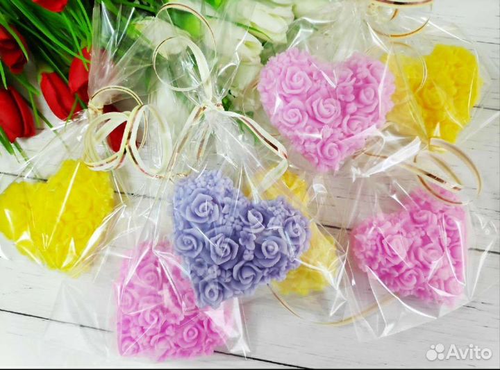 Мыло сердце подарок