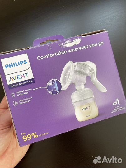 Молокоотсос avent ручной