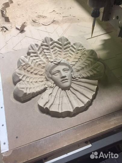 Фрезеровка/лазерная резка гравировка не металлов