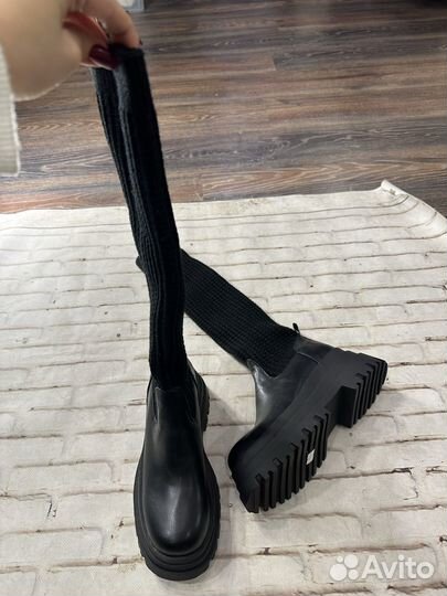Сапоги чулки женские