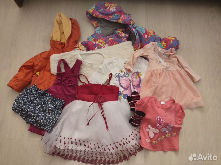 Пакет одежды на девочку 76-92 размеры