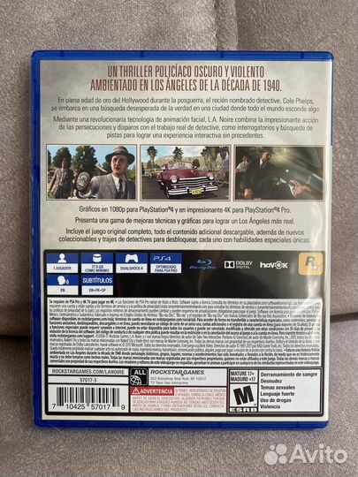 L.A Noire PS4