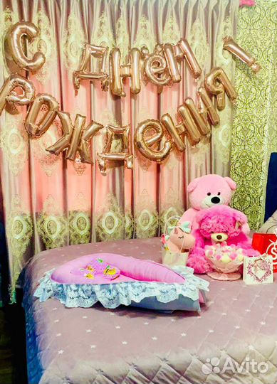 Атрибутика для выписки из роддома.Для девочки