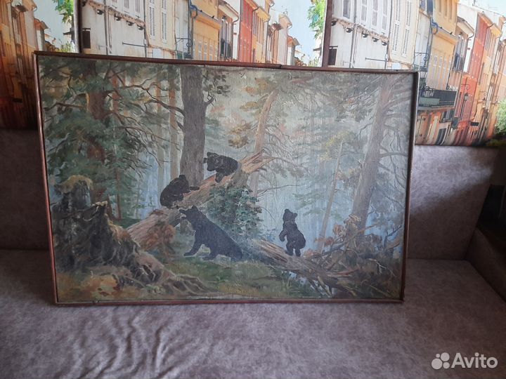 Картина маслом на холсте пейзаж