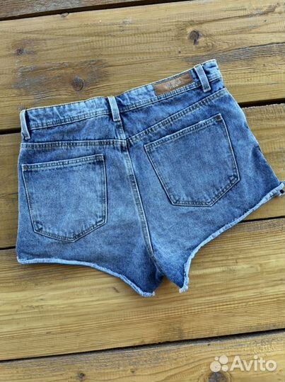 Шорты высокая талия zara