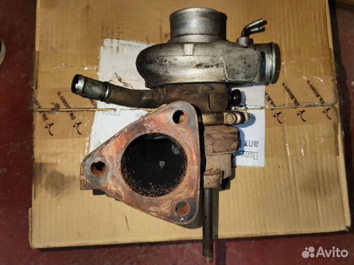 Турбина на mitsubishi pajero 2 4d56