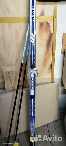 Лыжи беговые 180см с палками
