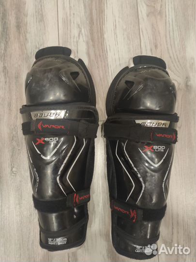 Щитки хоккейные bauer vapor x800 lite