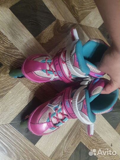 Роликовые коньки детские раздвижные