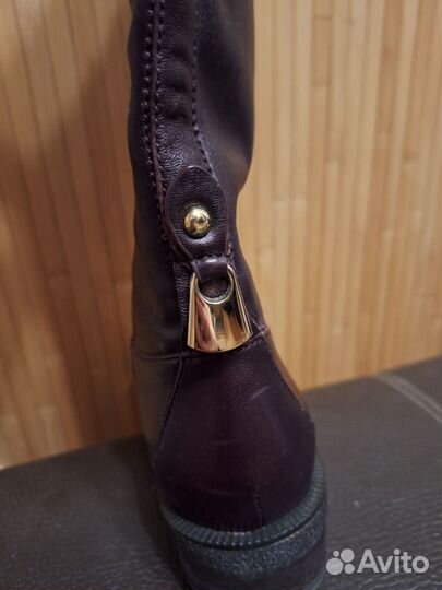 Сапоги женские натуральная кожа graciana