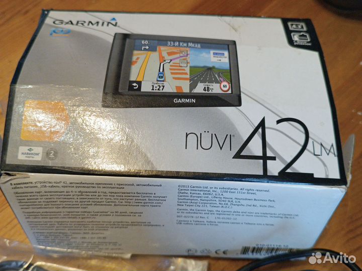 Навигатор garmin nuvi 42 lm