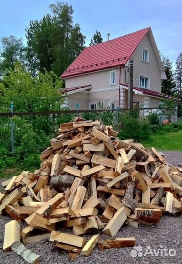 Дрова Осина подготовленные с доставкой любого объе