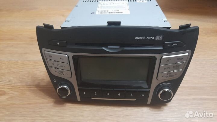 Автомагнитола штатная hyundai ix35