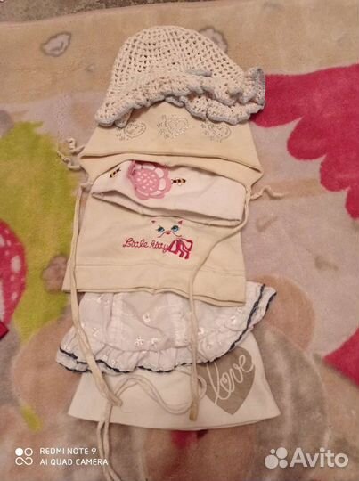 Вещи пакетом для девочки от 6месяцев до года