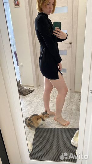 Платье трикотажное