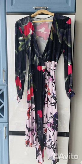 Платье на запах hm Floral, премиум коллекция