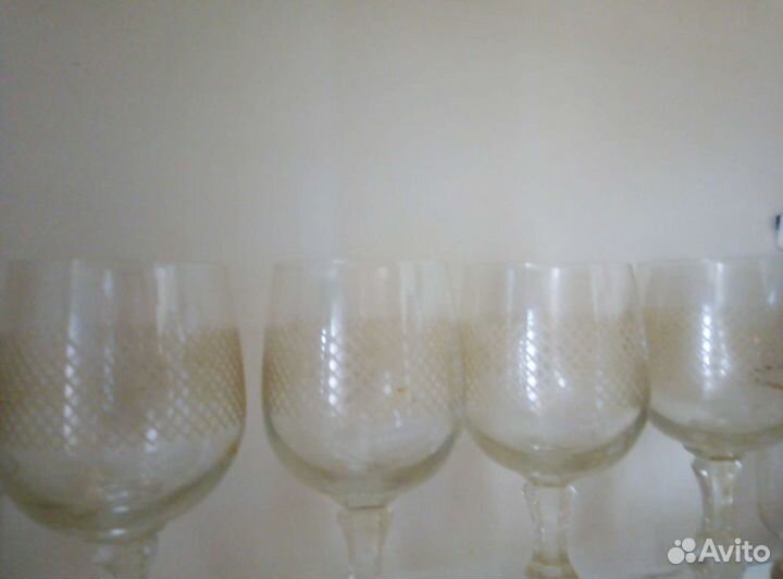 Бокалы хрустальные СССР