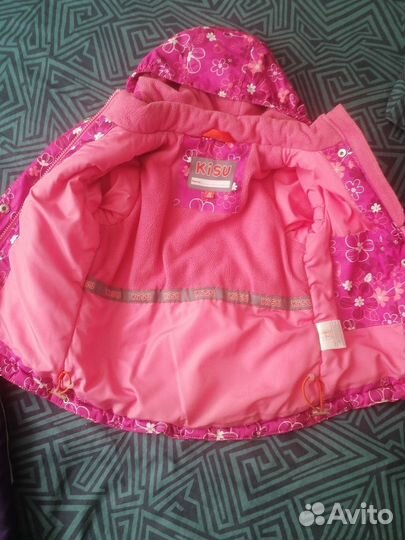 Демисезонный комбинезон для девочки