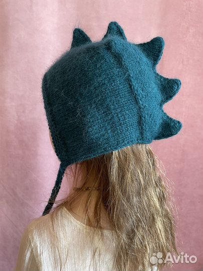 Чепчик дракоша чепец динозавр дракон