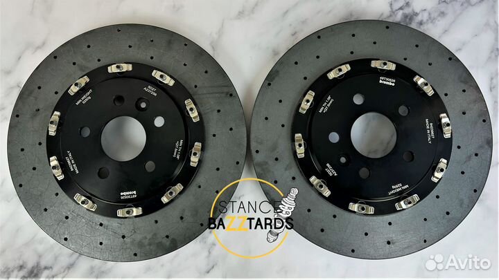 Диски тормозные карбон-керамические Brabus SV12 1