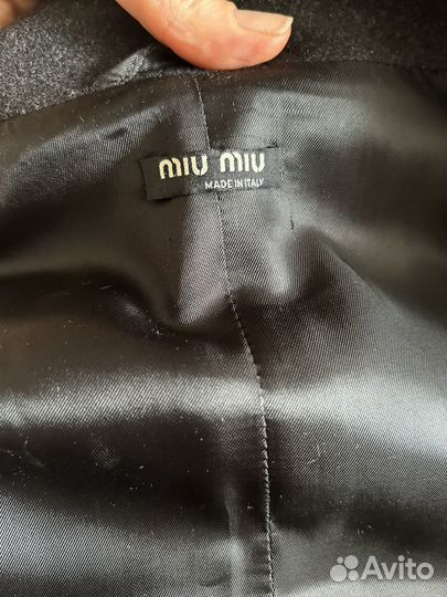 Пальто Miu Miu оригинал it50