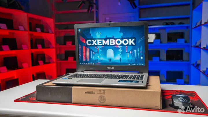 Игровой ноутбук Asus: 12гб, i5, GT 635M