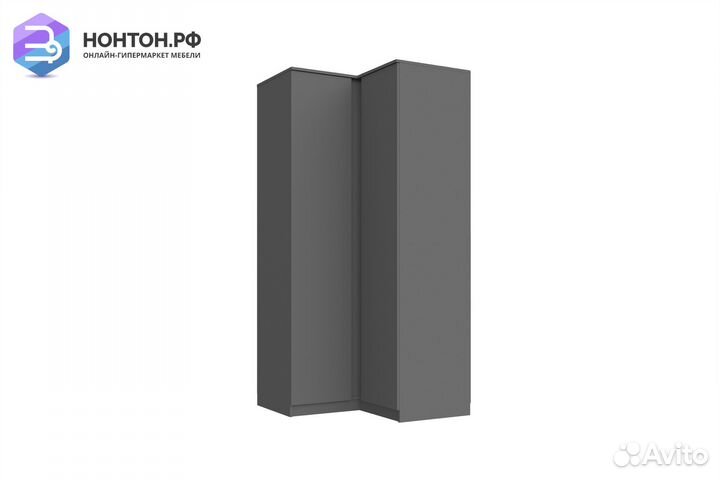 Шкаф угловой Челси графит