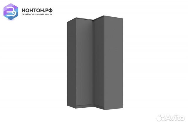 Шкаф угловой Челси графит