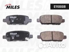 Тормозные колодки задние miles e110008 для а/м renault koleos ii, nissan murano z51, teana j32