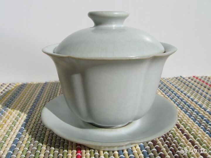 Гайвань 110-130 мл селадон, фарфор