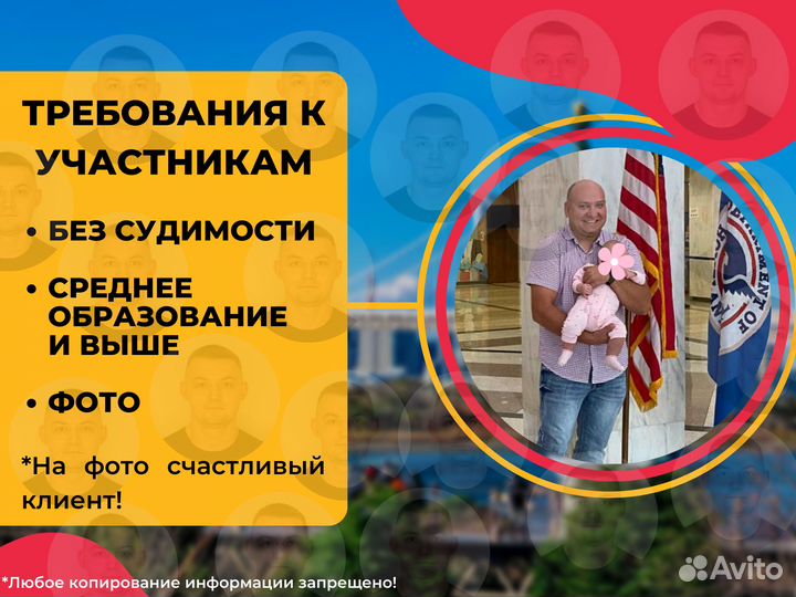 Грин карта США 2025 Green Card DV-2025 Гринкарта