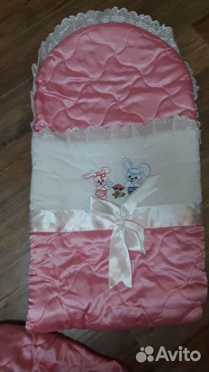 Конверт на выписку для девочки