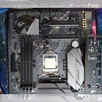 Материнская плата с процессором i5 9600k