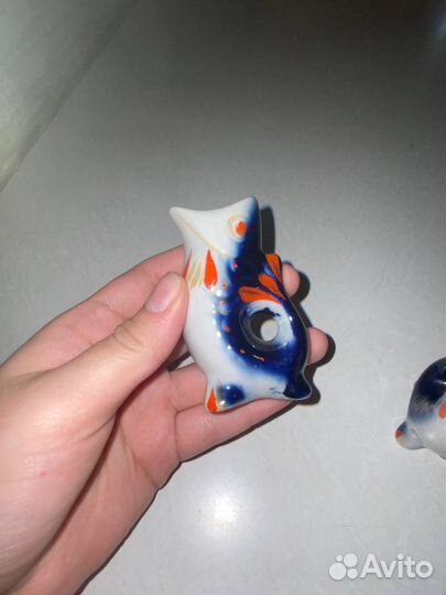 Стопки в виде рыбок