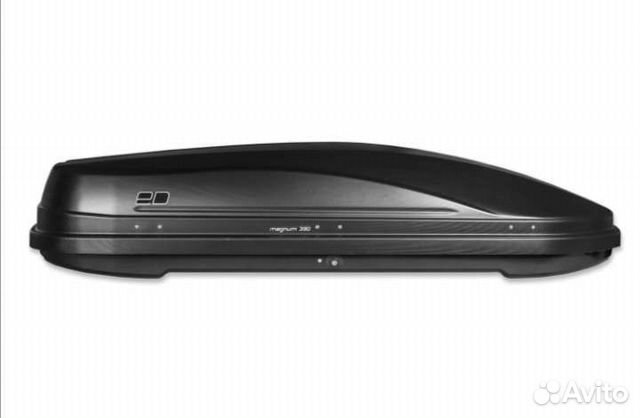 Автобокс на крышу Евродеталь ED Магнум 390 литров