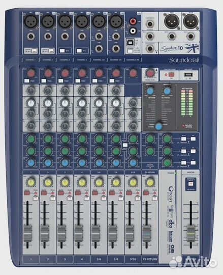 Микшерный пульт Soundcraft Signature 10