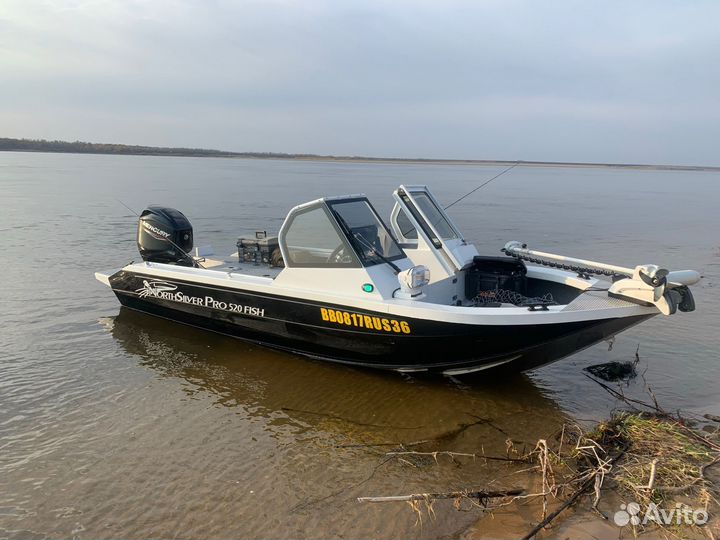 Продам моторную лодку northsilver PRO 520 fish