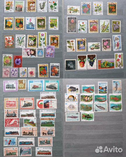 Марки. Уникальная коллекция разных стран мира