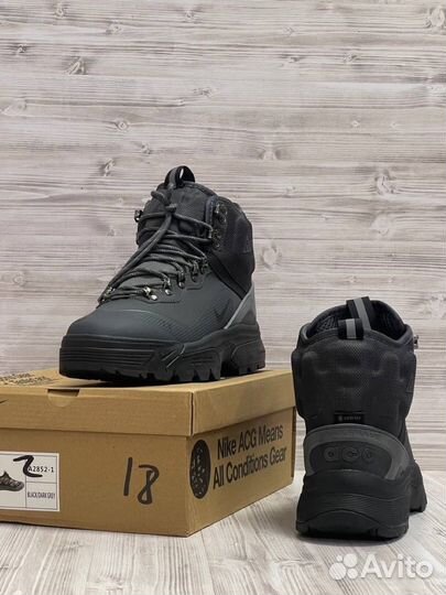 Ботинки nike acg air zoom gaiadome goretex зима