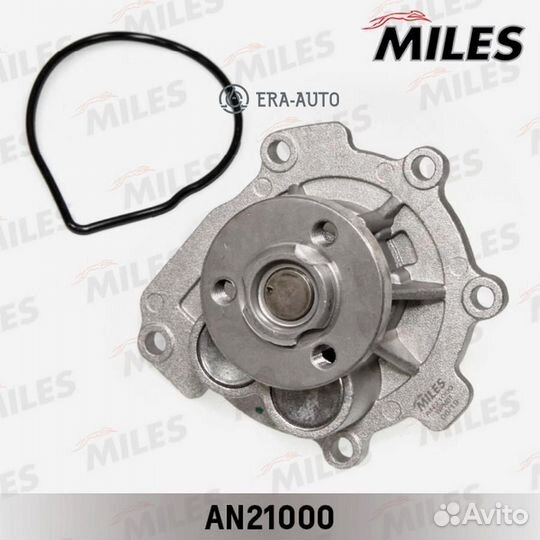 Miles AN21000 Насос водяной chevrolet aveo 1.4/cruze 1.6/1.8/opel 1.6/1.8 03
